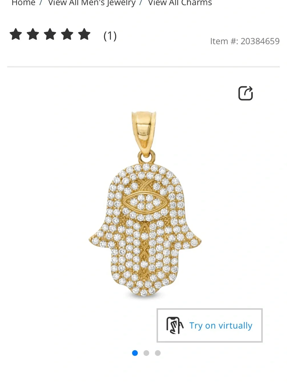 Solid Gold Religious Pendants